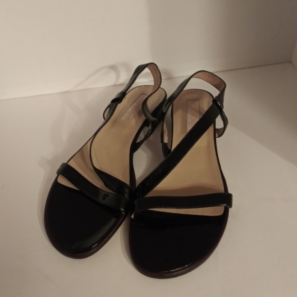 Michael Kors Black Strappy Sandals Size 9